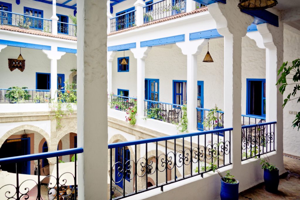 home courtyard