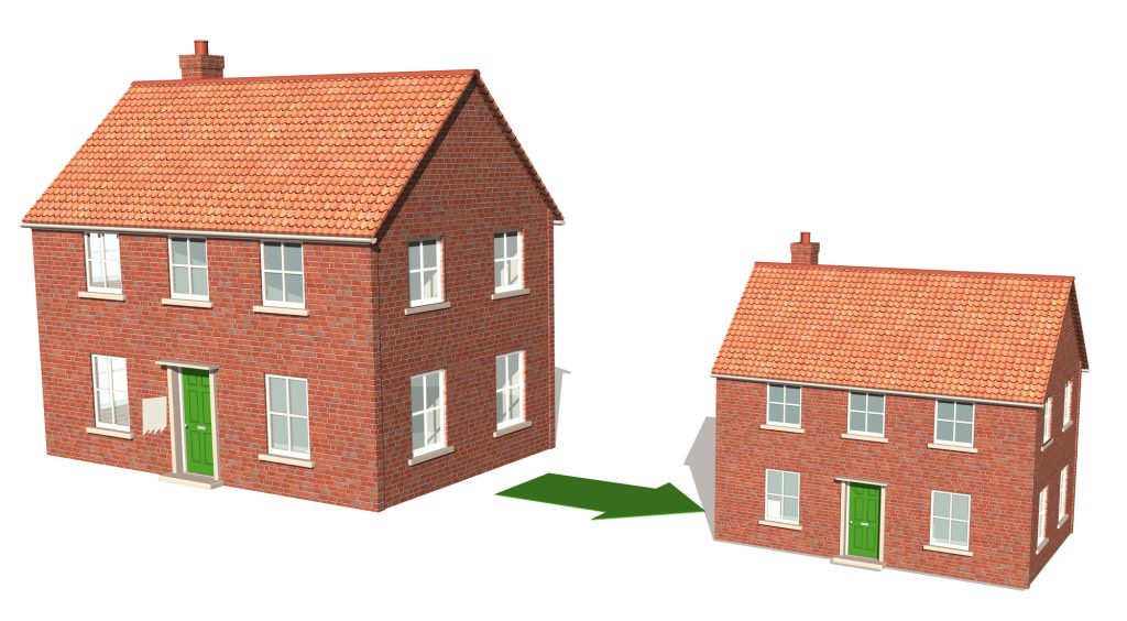 downsizing to a smaller home