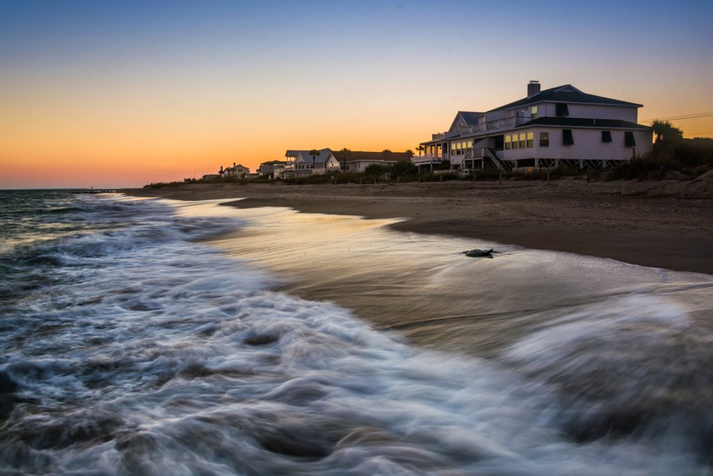 beachfront house